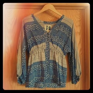 Anthropologie Edme & Esyllte silk blouse